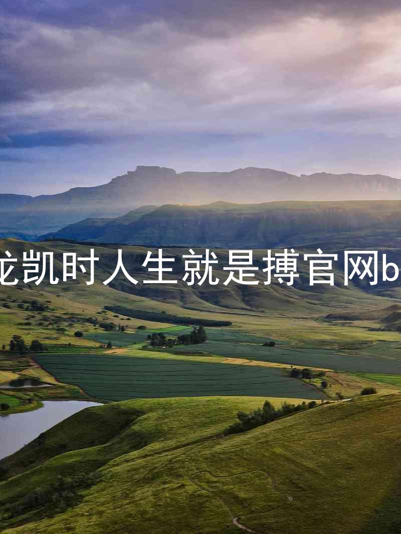 尊龙凯时人生就是搏官网bjl8